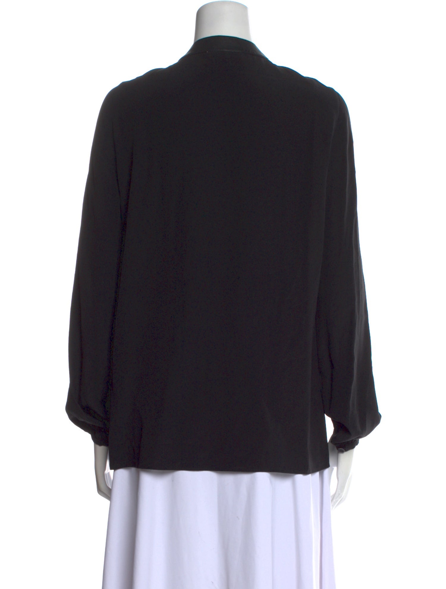 Emilio Pucci Silk V-Neck Blouse